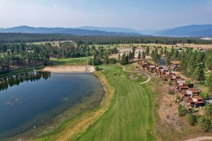 Wilderness Club 18th Lake Aerial